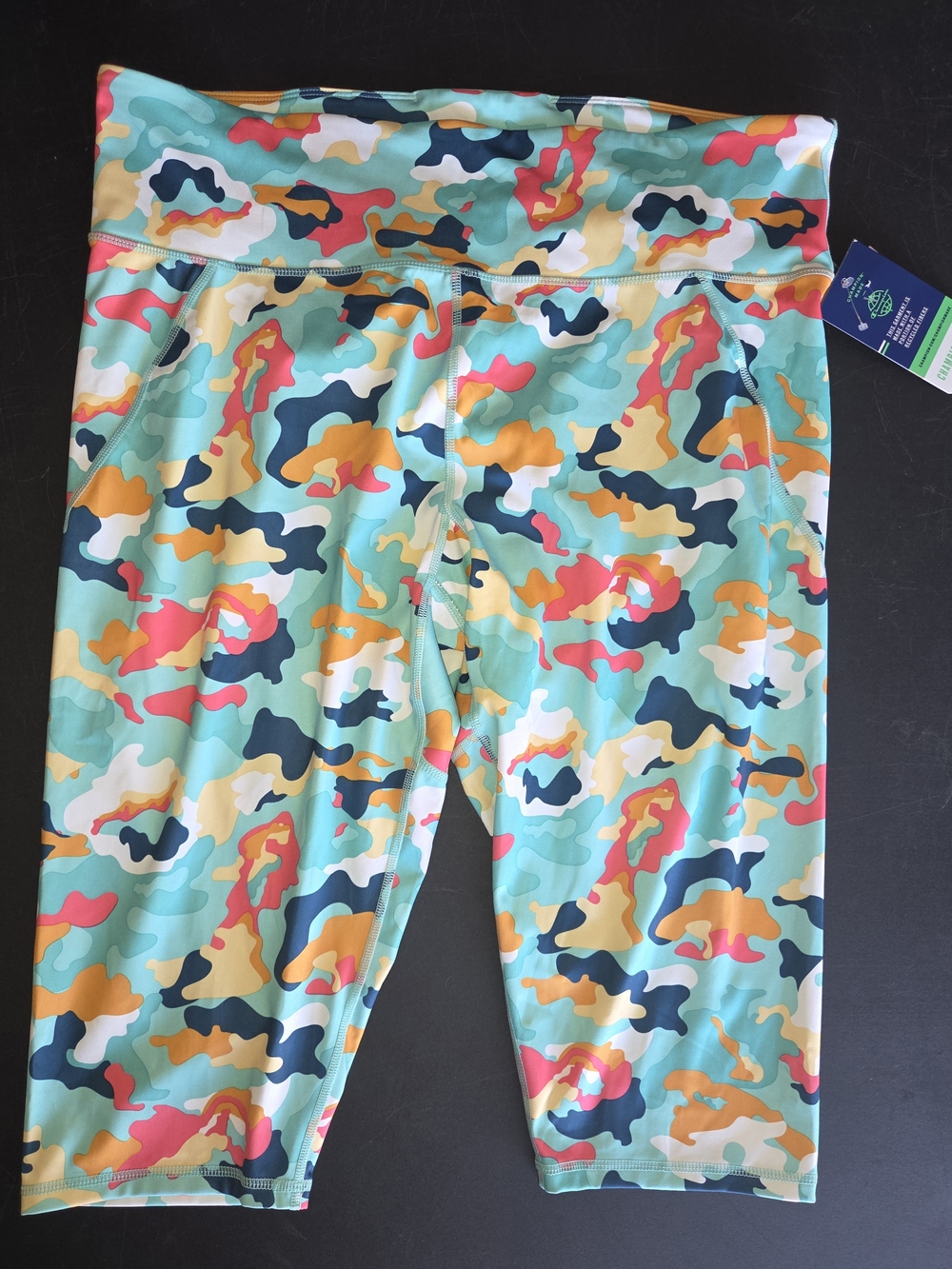 Champion Aqua Multi-Color Capri Leggings
